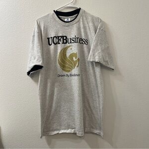 UCF college of Business year 2000 t shirt gray vintage xl